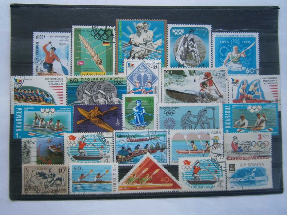 25 selos sobre Remo todos diferentes