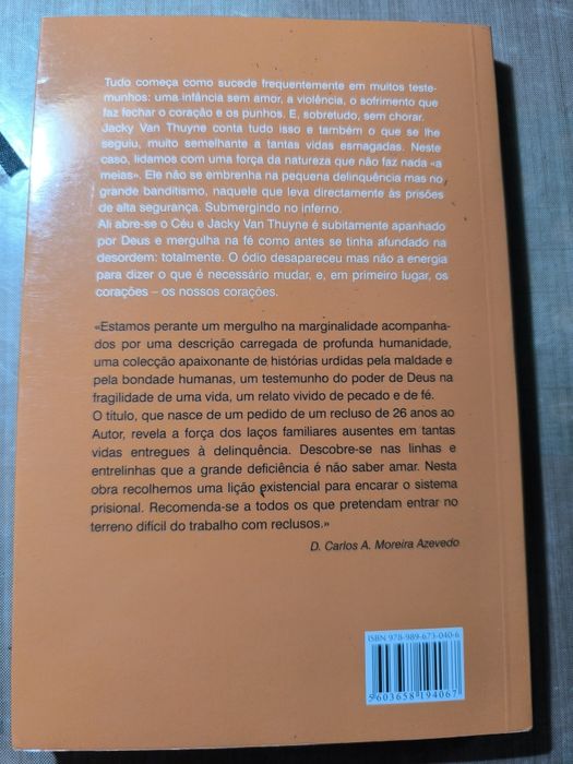 Quero que sejas o meu pai - Jacky Van Thuyne