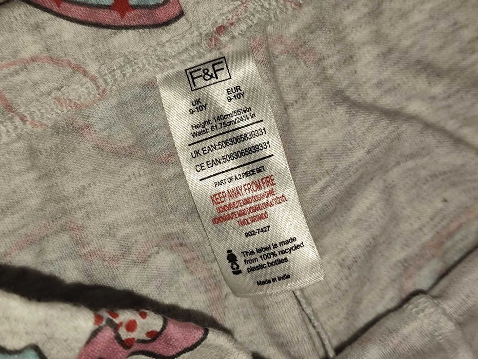 Піжама, комплект для дому f&f на 9-10 років