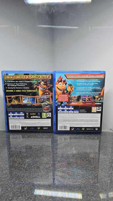 4X Crash Bandicoot N Sane Trilogy Insane Trilogia 4 It's About Time PS4 PS5 PlayStation 4 5
