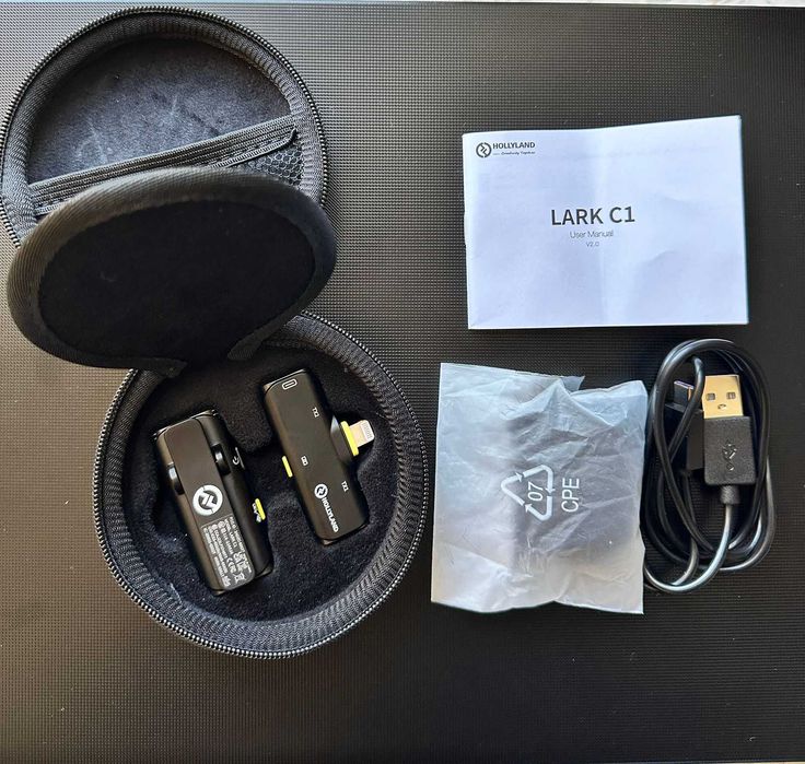 Бездротовий петличний мікрофон Hollyland Lark C1 для iPhone