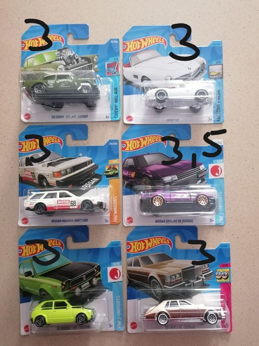 Hot Wheels vários modelos