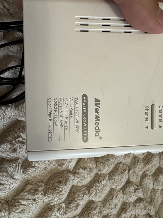 ТВ-тюнер зовнішній AVerMedia AVerTV BoxW9 Plus 11 8 0