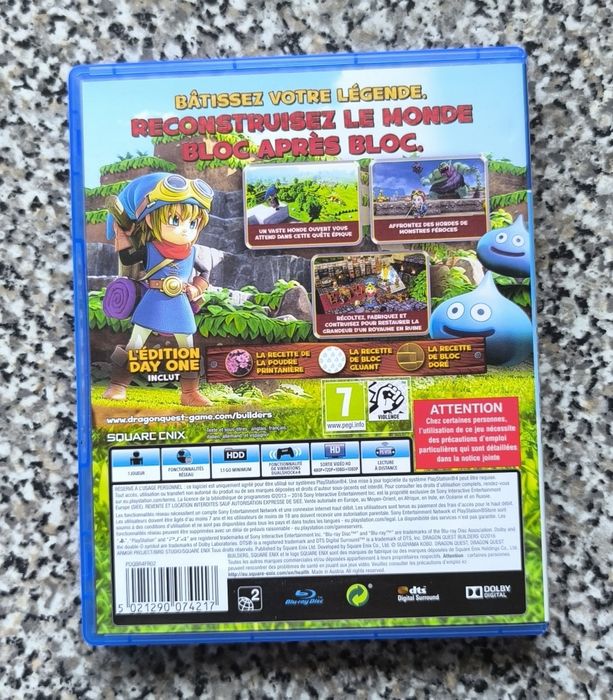 Dragon quest builders PlayStation 4