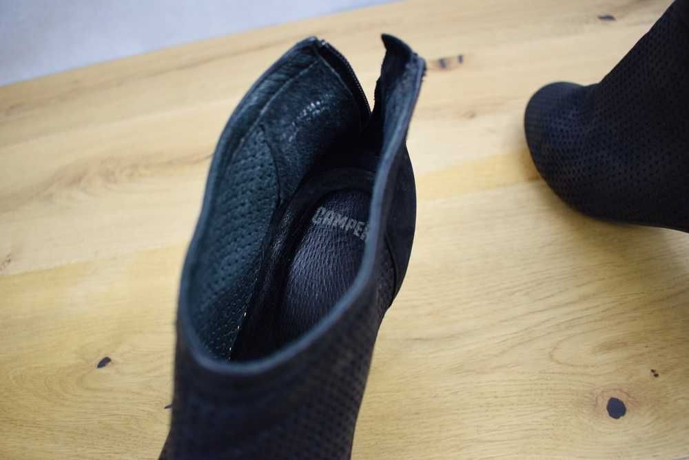 Camper, botki skóra, ażurowane (37)