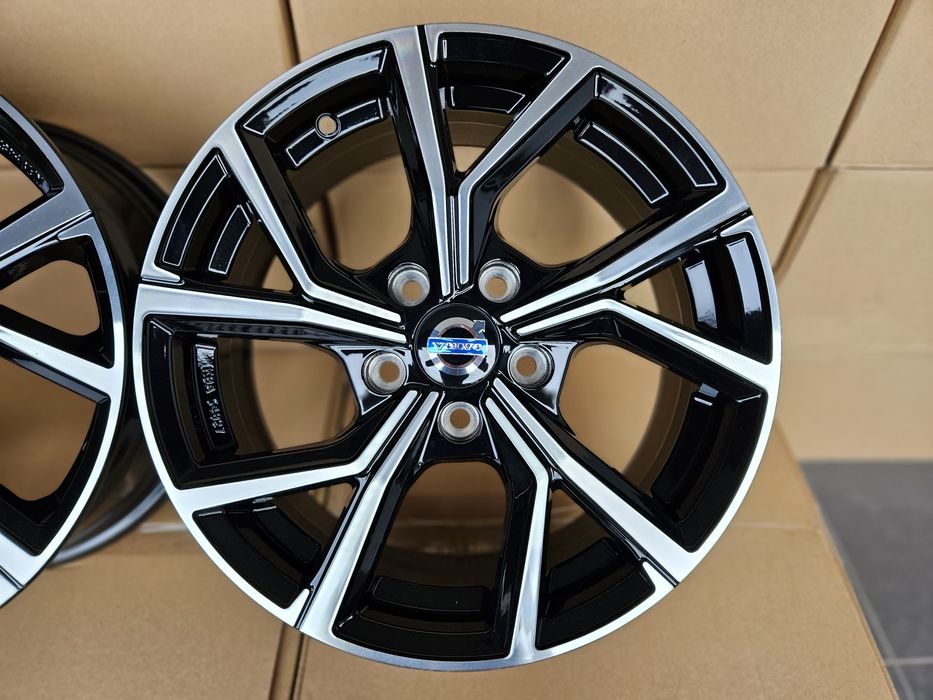 Volvo 16 " Nowe 5x108 V40 S60 V60 C30 S40 V50 Felgi Czarne Alufelgi