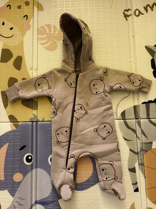 Флісові чоловічки/ Дитяча фліска/ Ромпер 62р