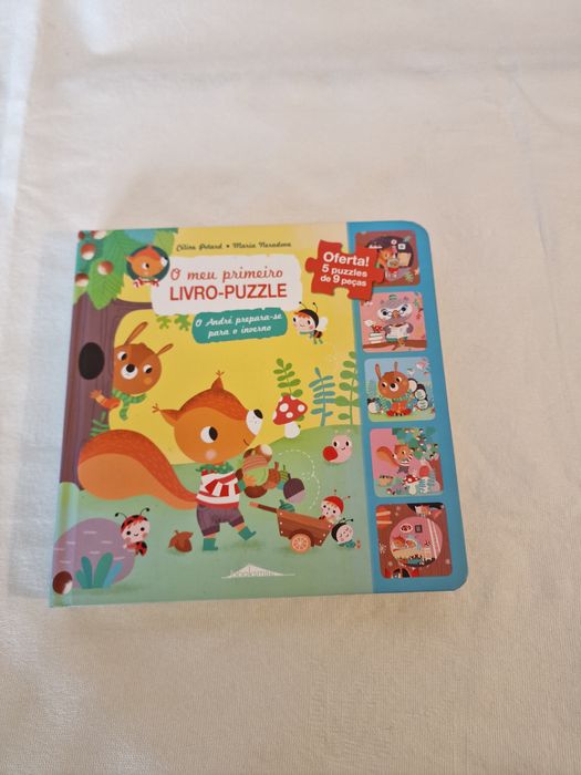 O meu primeiro livro - Puzzle.  NOVO