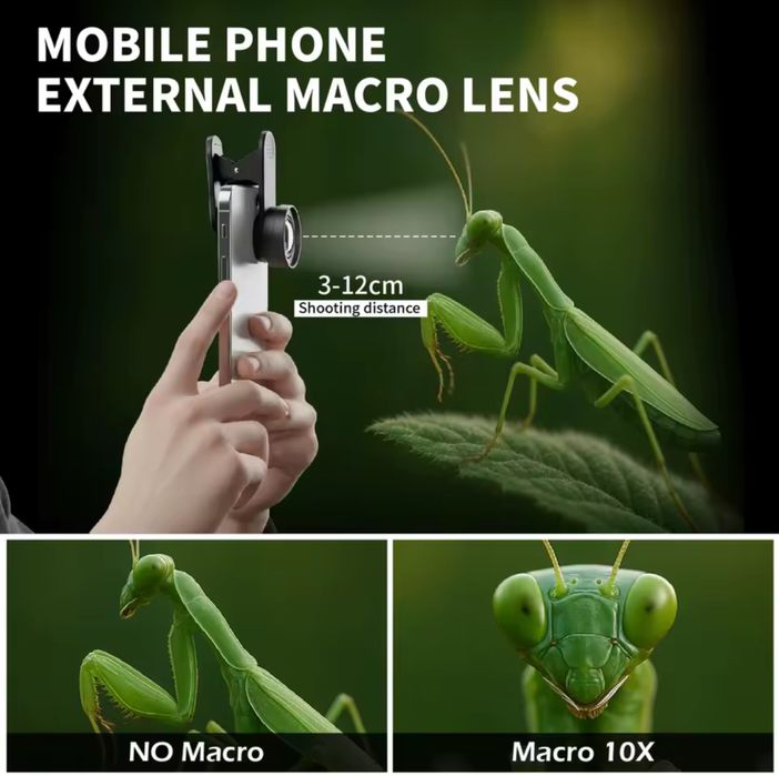 Макролінза 30-120мм Macro Lens супер макро