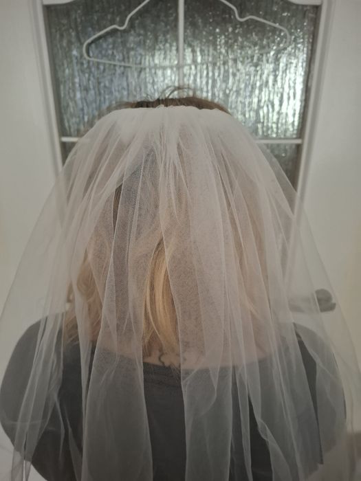 Welon ślubny do gier weselnych