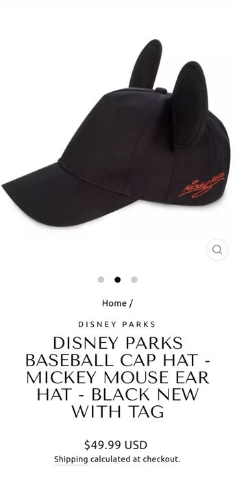 Кепка Disney Mickey Mouse с ушками