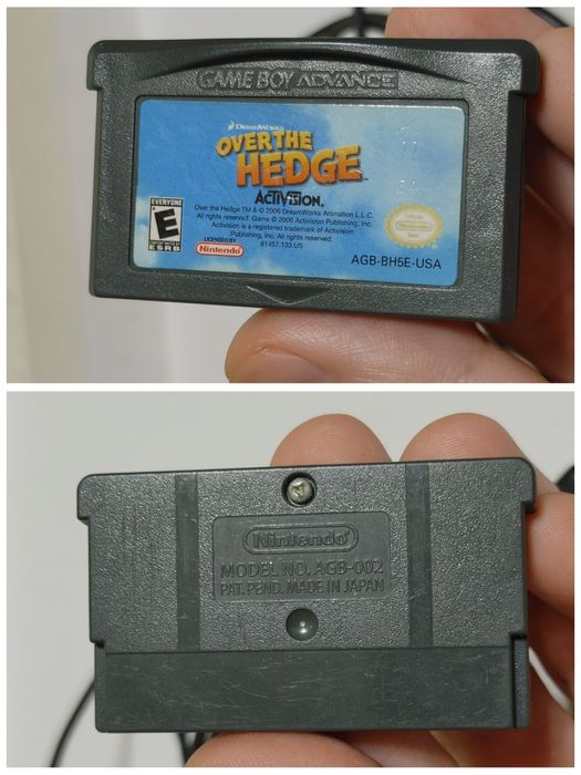 Nintendo game boy advanced SP AGS-101 + картридж игра + зарядка