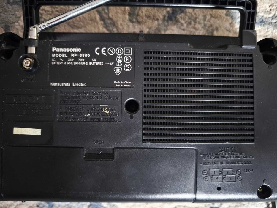 Panasonic RF-3500E9 przenośne radio