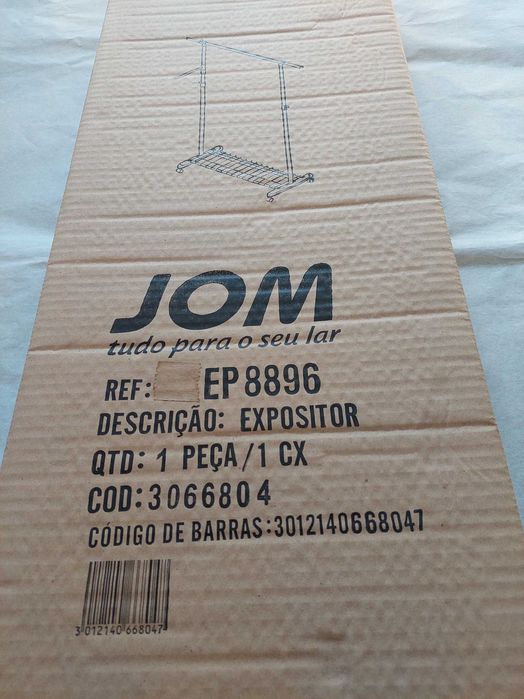 Charriot - Expositor Roupa JOM