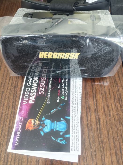 Óculos de realidade virtual para criança