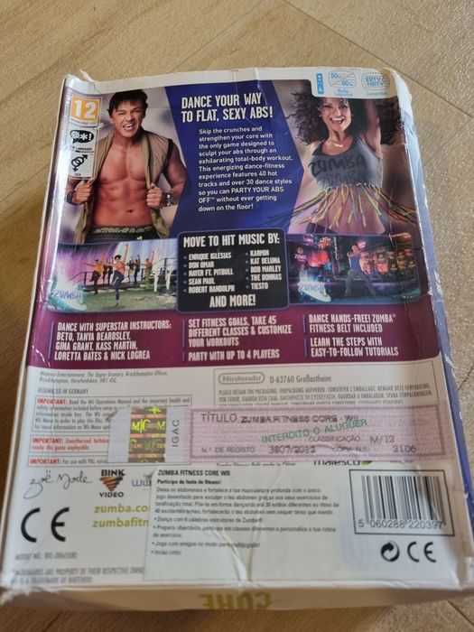 Zumba Core - Consola Wii