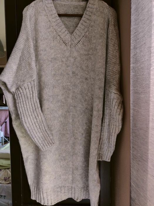 Sweter tunika damska