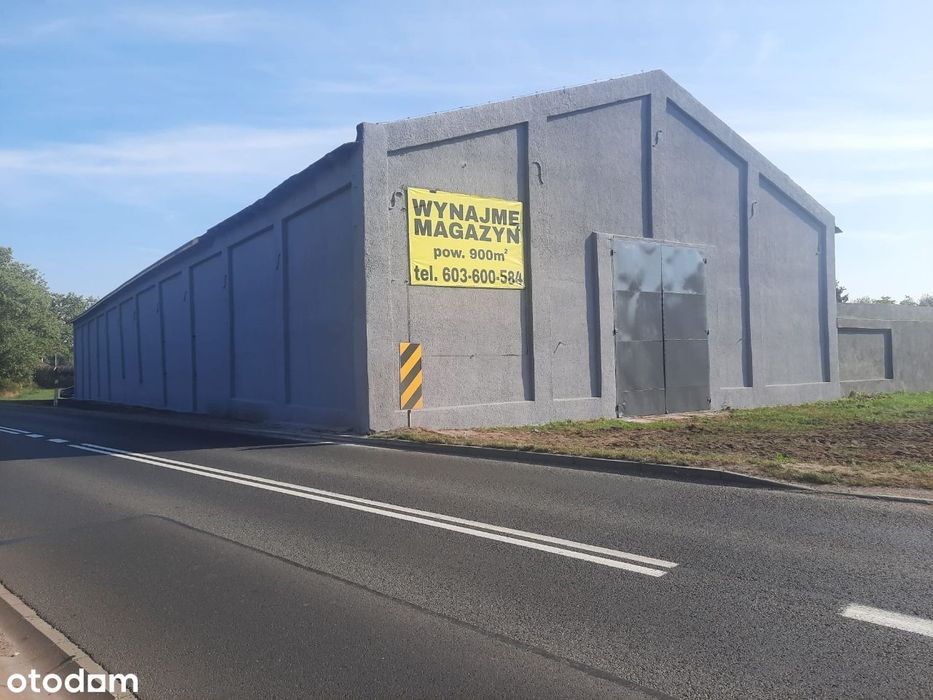 Hala/Magazyn wynajem 550m2 ul. Pakoska Inowrocław