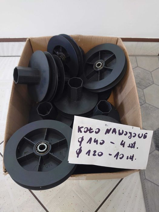 Koło nawojowe do rolety zewnętrznej, używane.