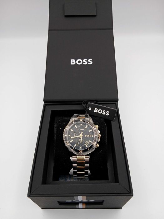 Zegarek męski Chronograf Datownik Hugo Boss Elegancki