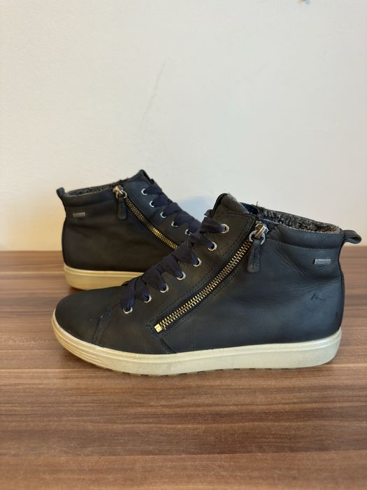 Ecco Soft 7 Tred Gtx zimowe ocieplane trampki