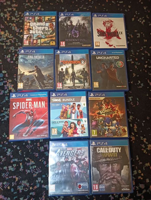 Diversos Jogos ps4
