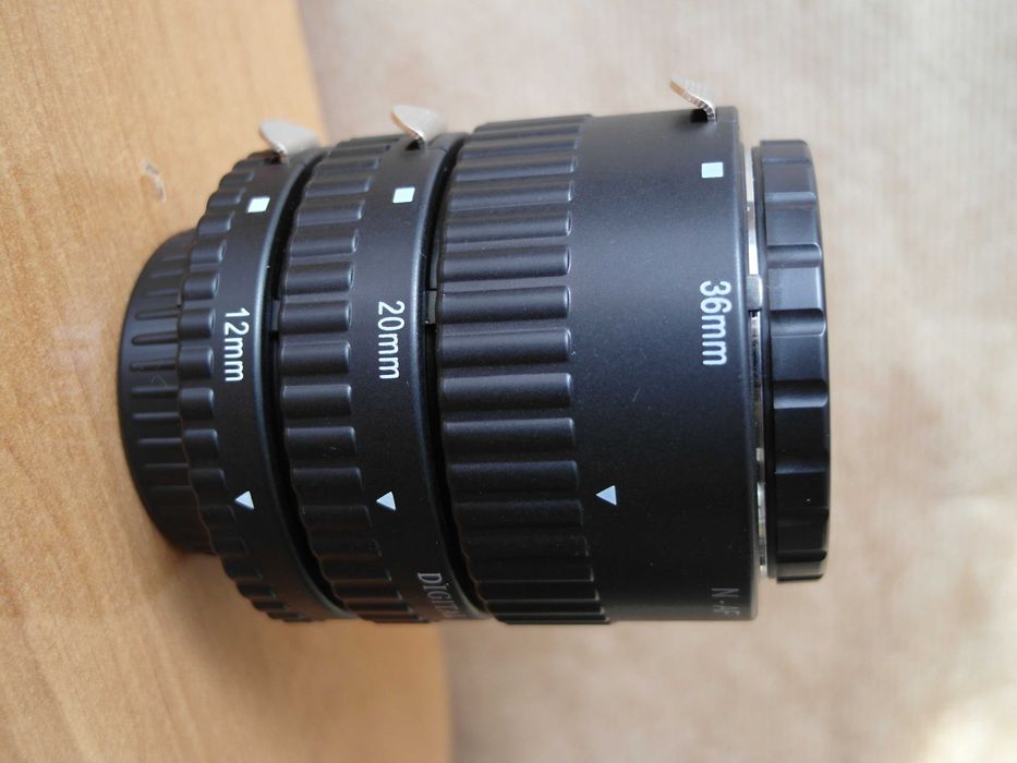PIERŚCIENIE pośrednie AF Makro do NIKONa D90 D5000 D80 D750 D3100 D600