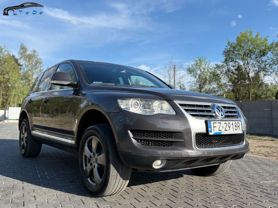 Volkswagen Touareg 3.0TDI 224KM Wymieniony Rozrząd Pełny Serwis i dokumentacja Bez PNEUMO