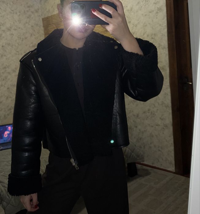 Дублянка оверсайз укорочена