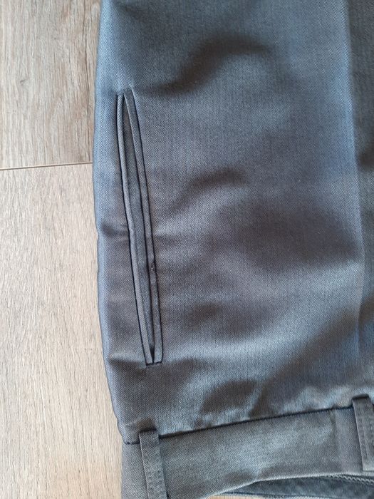 Garnitur męski ślubny biała koszula krawat spinki r. xl 176/182cm
