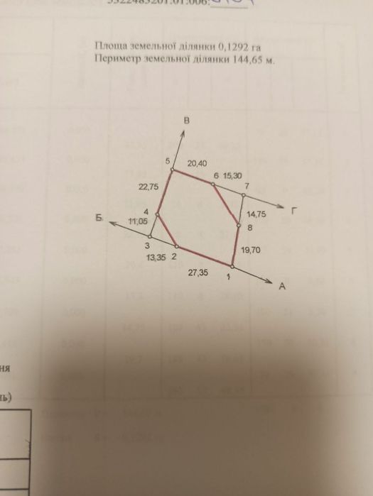 Продам земельну ділянку с. Омельник