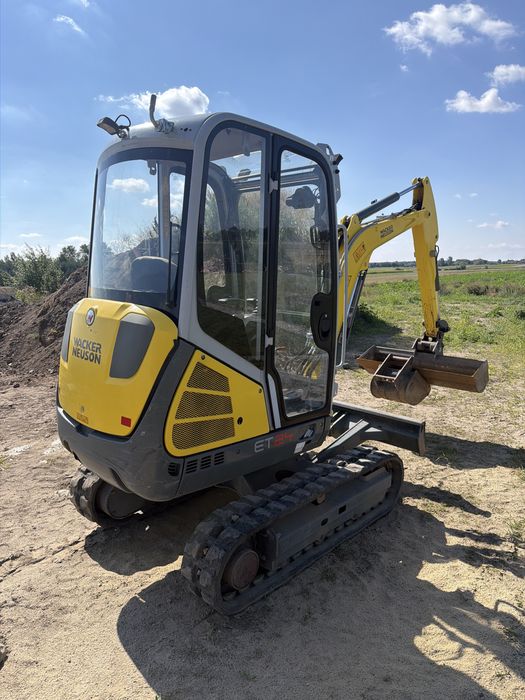Minikoparka Wacker Neuson ET24, rok 2022 oryginal! Kubota jcb 57