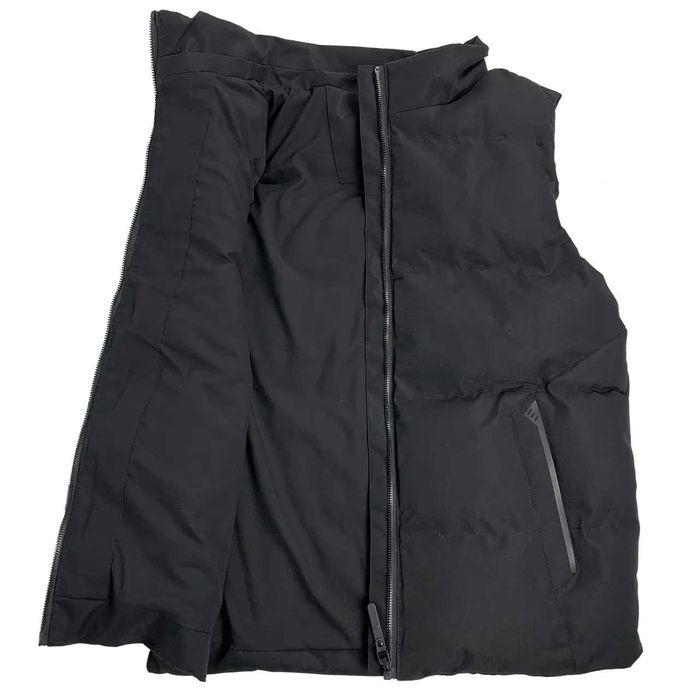 Мужская жилетка с капюшоном, высокое качество, цвет чёрный S, XL и 2XL