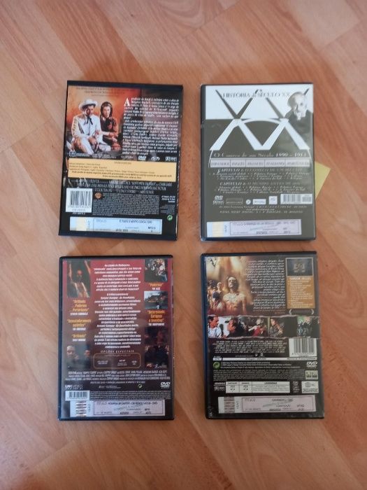 Quatro DVDs Vários