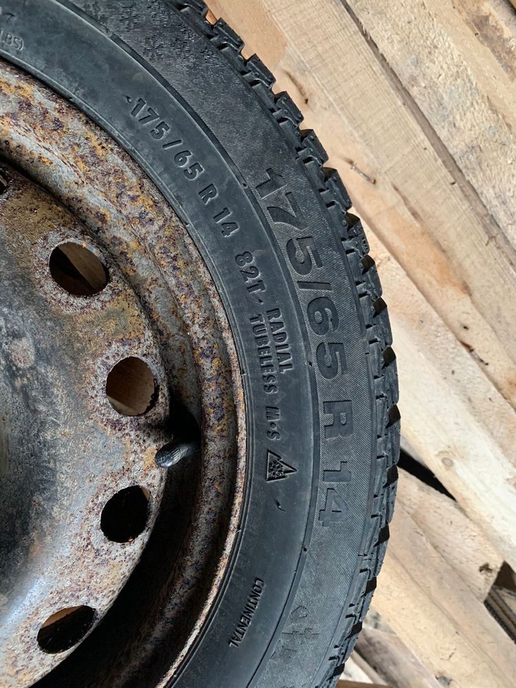 Шини|Диски|Колеса Peugeot 4х108 Continental 175/65 R14 4шт з Німеччини ...