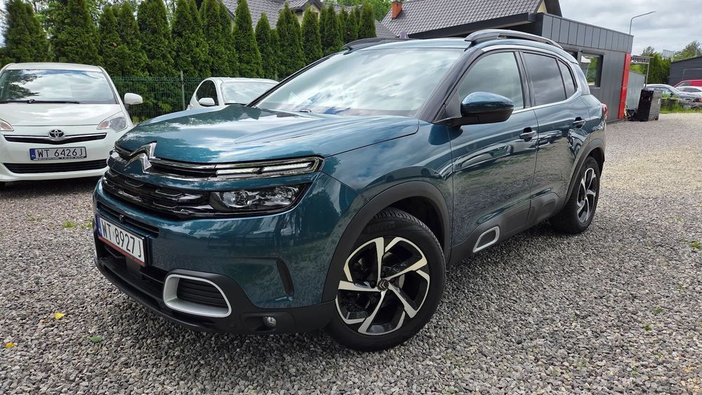 Citroën C5 Aircross 1.5 BlueHdi Automat Masaże Skóra Blisy El. Klapa 360 Pamięć Foteli