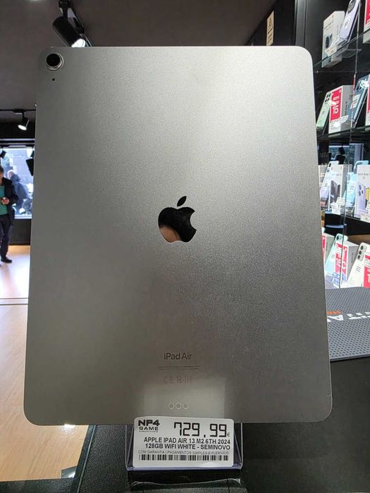 APPLE iPad Air 13” M2 (6ª Geração – 2024) | 128GB | Wi-Fi | Seminovo
