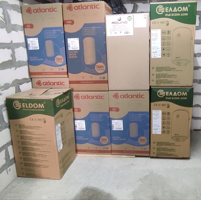Бойлер 30, 50, 80, 100л, Водонагреватели электрические.