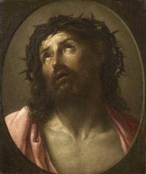 Ecce Homo - Rosto de Cristo com a Coroa de Espinhos - Latão fundido