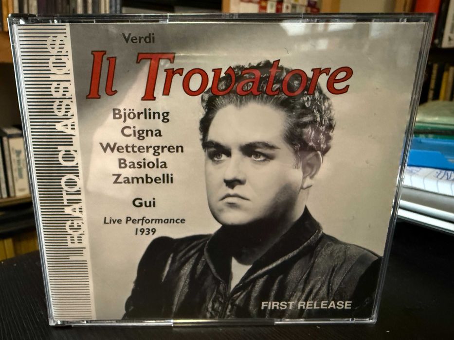 Verdi – Il Trovatore – Björling, Cigna – Covent Garden, Vittorio Gui