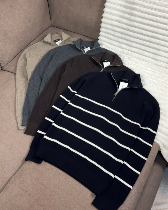 Мужская кофта полузамок H&M