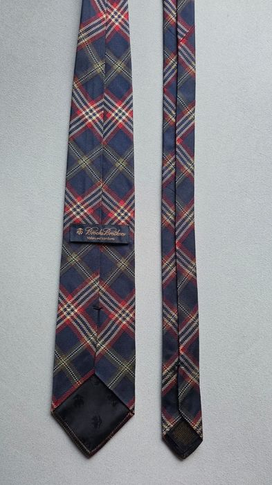 Krawat jedwabny BROOKS BROTHERS