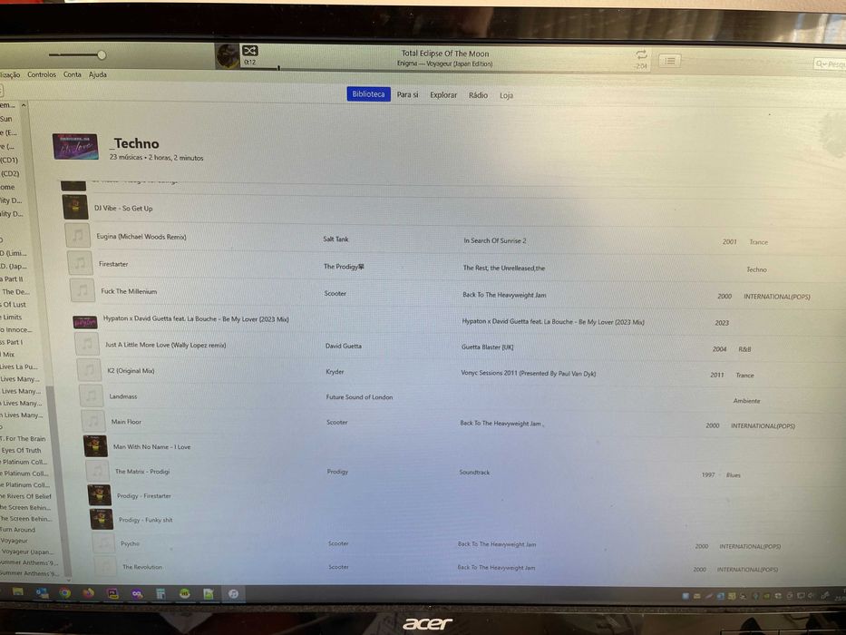 Computador Minix com monitor 24" Acer