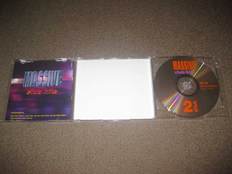 CD Duplo da Coletânea "Massive Club Hits" Portes Grátis!