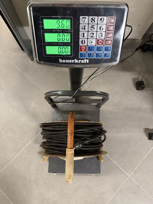Przedluzacz VEB 40 M kabel zasilajacy DDR Germany