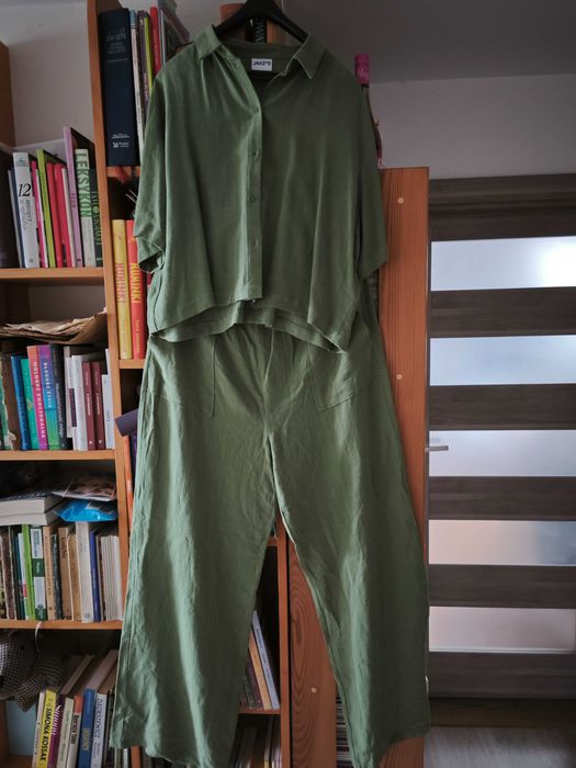 Jake`s Casual - stylowy komplet (bluzka i spodnie)