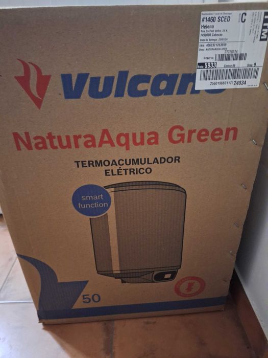 Termoacumulador Elétrico NaturaAqua 50 Lt NOVO