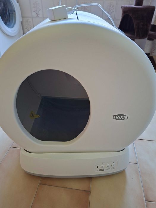 Caixa de areia automática para gatos