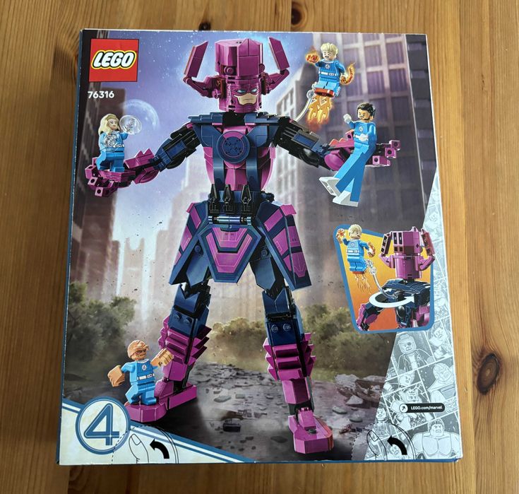 Lego – 76316 Marvel Fantastic Four vs Galactus (Novo e Selado)