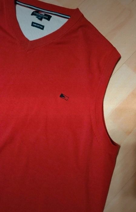 Bordowa męska kamizelka Commander  52/L